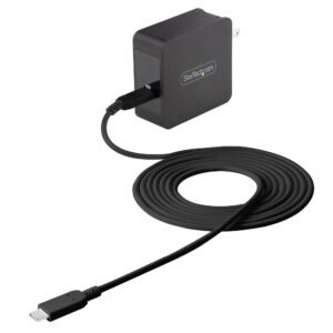 USB C Wall Charger - USB C Laptop Charger 60W PD - 6ft/2m Cable - Universal Compact Type C Power Adapter - Dell XPS, Lenovo X1 Carbon, HP