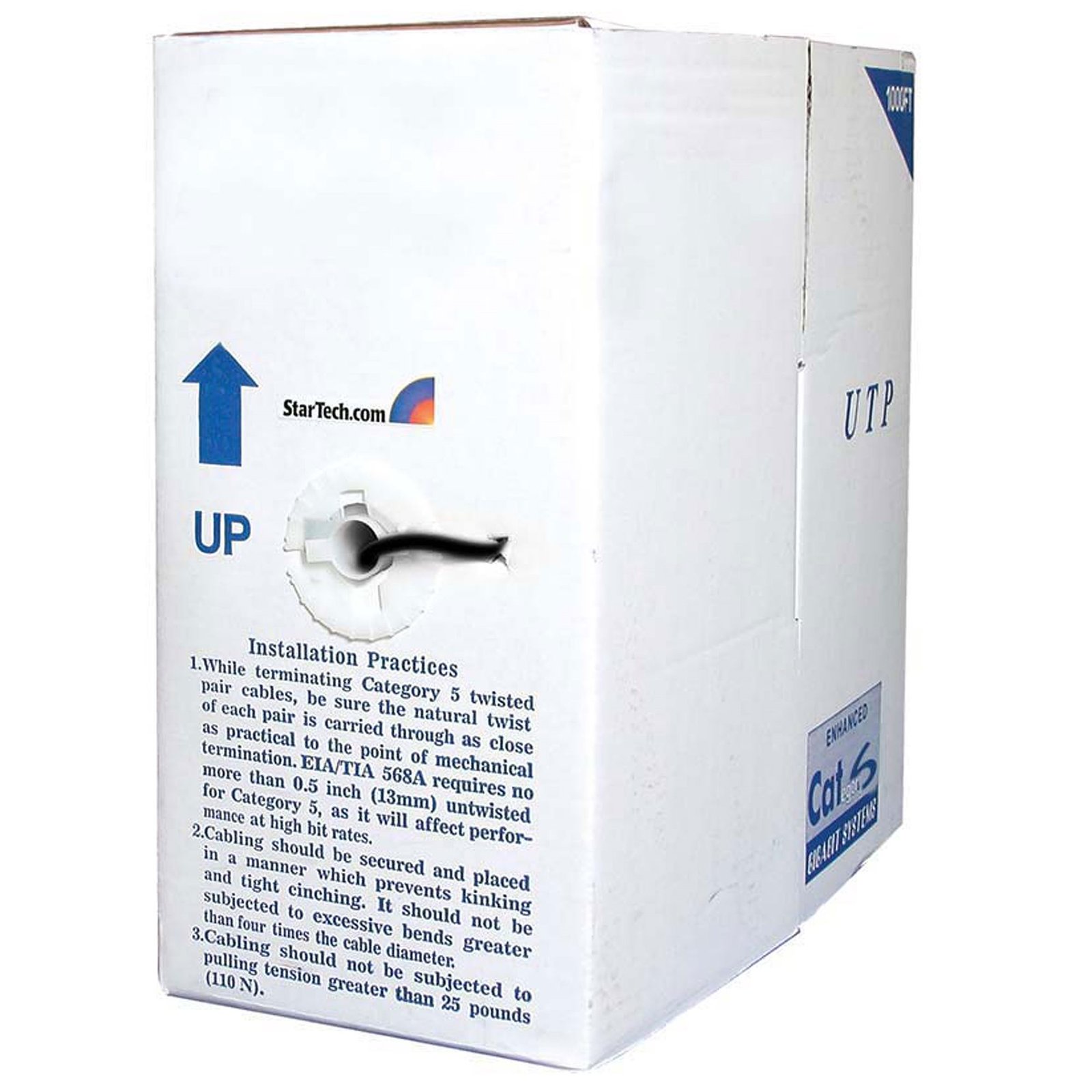 Black Cat 6 Stranded UTP Patch Cable - By the Foot