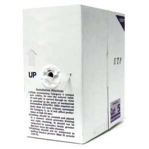 White Cat 5e Stranded UTP Patch Cable - Sold by the Foot