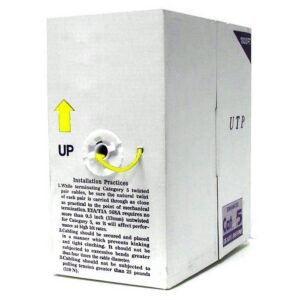 Yellow Cat 5e Stranded UTP Patch Cable - Sold by the Foot