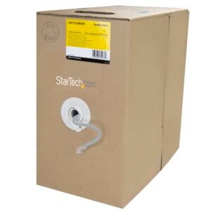 Gray Cat5e Stranded UTP Patch Cable - By the Roll