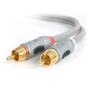 Premium 3.3 ft (1m) RCA Audio Cable