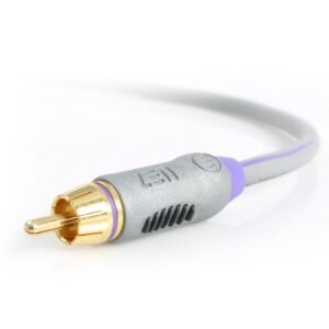 Premium 6.6 ft (2m) Sub-woofer Audio Cable