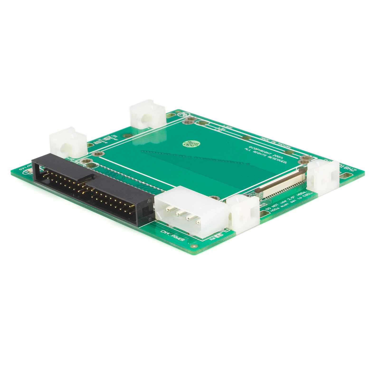3.5in IDE to 1.8in ZIF LIF Internal Hard Drive Adapter Card