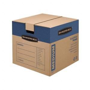 Moving Box: 18 in x 18 in x 16 in, 32 ECT, Double Wall, 8 PK