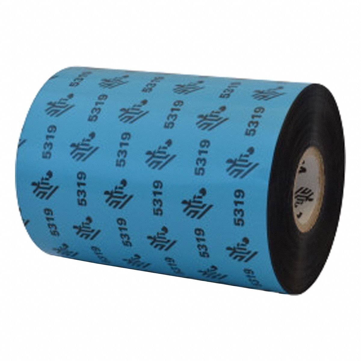 THERMAL TRANSFER RIBBON: Zebra, 4.02 in Ribbon Wd, 1,476 ft Ribbon Lg, 1 in Core Dia., Black, Wax