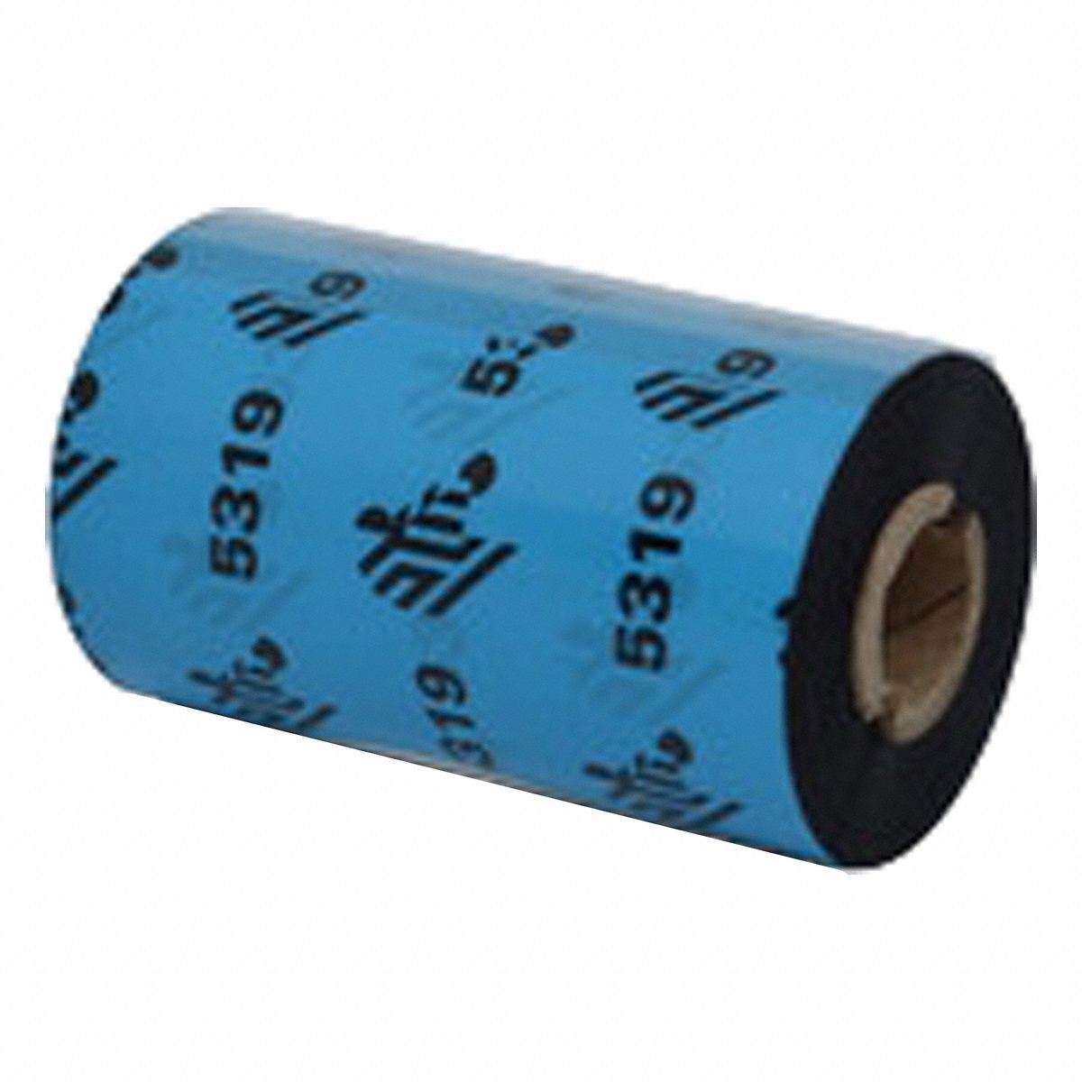 THERMAL TRANSFER RIBBON: Zebra, ZD411t/ZD611t, 2.24 in Ribbon Wd, 242 ft Ribbon Lg, 1/2 in Core Dia.