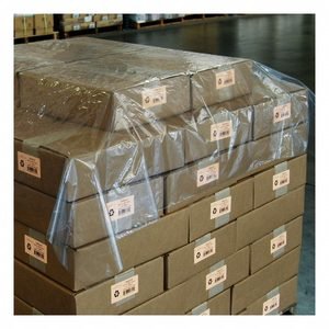 Pallet Cover: 1 mil Thick, Clear, 48 in Wd, 42 in Dp, 48 in Lg, Not FDA Compliant, 150 PK