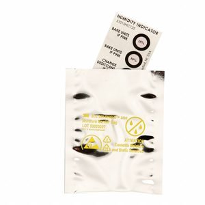 Humidity Indicator: 2 in Wd, 3 in Lg, 3 Dots, 5%_10%_15% Humidity Levels, 125 PK