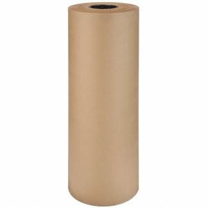 Kraft Paper: 18 in Roll Wd, 600 ft Roll Lg, 18 lb Roll Wt, 60 lb Basis Wt