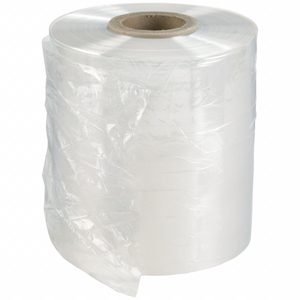 Heat Activated Shrink Film: 75 ga Thick, 16 in Roll Wd, 3,500 ft Roll Lg, Clear, 210°F