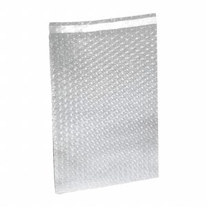 Bubble Bag: 7 in Bubble Bag Wd, 11 1/2 in Bubble Bag Lg, 400 Bags per Case, 400 PK