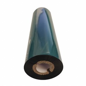 Thermal Transfer Barcode Printer Ribbon: Zebra, 4.33 in Ribbon Wd, 243 ft Ribbon Lg, Black
