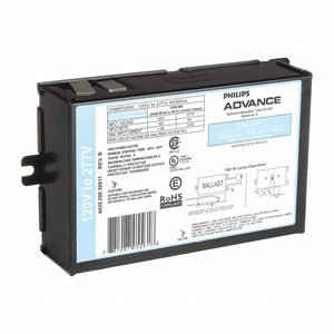 ADVANCE HID Ballast: Metal Halide, 150 W Bulb Watt - Max, ANSI Code C102/C142/M102/M142, Pulse
