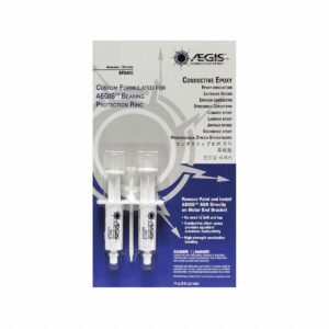 AEGIS Epoxy Adhesive: EP2400, 0.5 fl oz, Syringe, Gray, Applicator Included, 55°F to 150°C