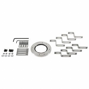 AEGIS Motor Grounding Ring: One Piece, For 48 mm Shaft Dia, 180L/180M, Aluminum, IEC