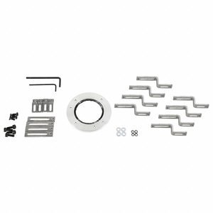 AEGIS Motor Grounding Ring: One Piece, For 55 mm Shaft Dia, 200L/225M(2 Pole)/225S, Aluminum, IEC