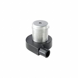 AMETEK Brushless Blower: 5.1 in Body Dia, 24V DC, 1 Blower Stages, Tangential Bypass