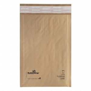 Bubble Mailers, Mailer Envelopes: 10 3/4 in x 8 3/8 in, 8 1/2 in x 12 in, #2, Paper, Yellow, 120 PK