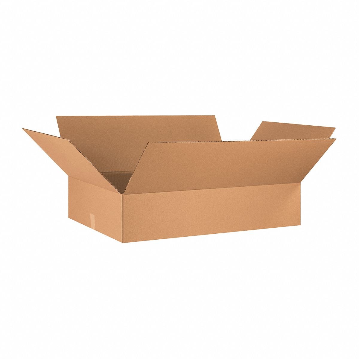 Shipping Box: 36 in Inside Lg, 24 in Inside Wd, 8 in Inside Ht, 32 ECT - Flat, Single Wall