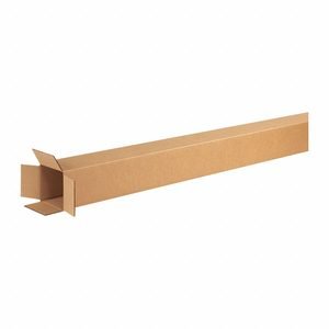 Shipping Box: 4 in Inside Lg, 4 in Inside Wd, 60 in Inside Ht, 32 ECT - Tall, Single Wall