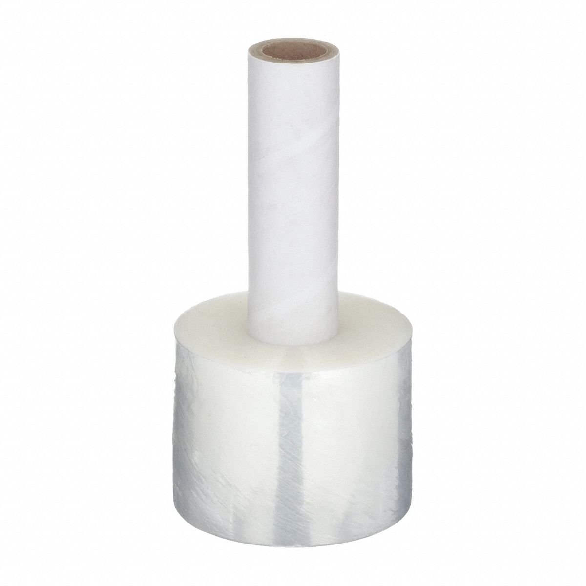 APPROVED VENDOR Stretch Wrap Film: 80 ga Gauge, 3 in Overall Wd, 1,000 ft Overall Lg, Clear, 1-Side