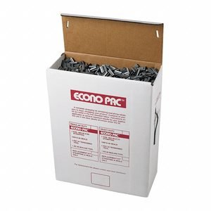 Plastic Strapping Kit: Fits 1/2 in Strap Wd, 0.026 in Thick, 500 lb Break Strength, 1,000 Open Seals