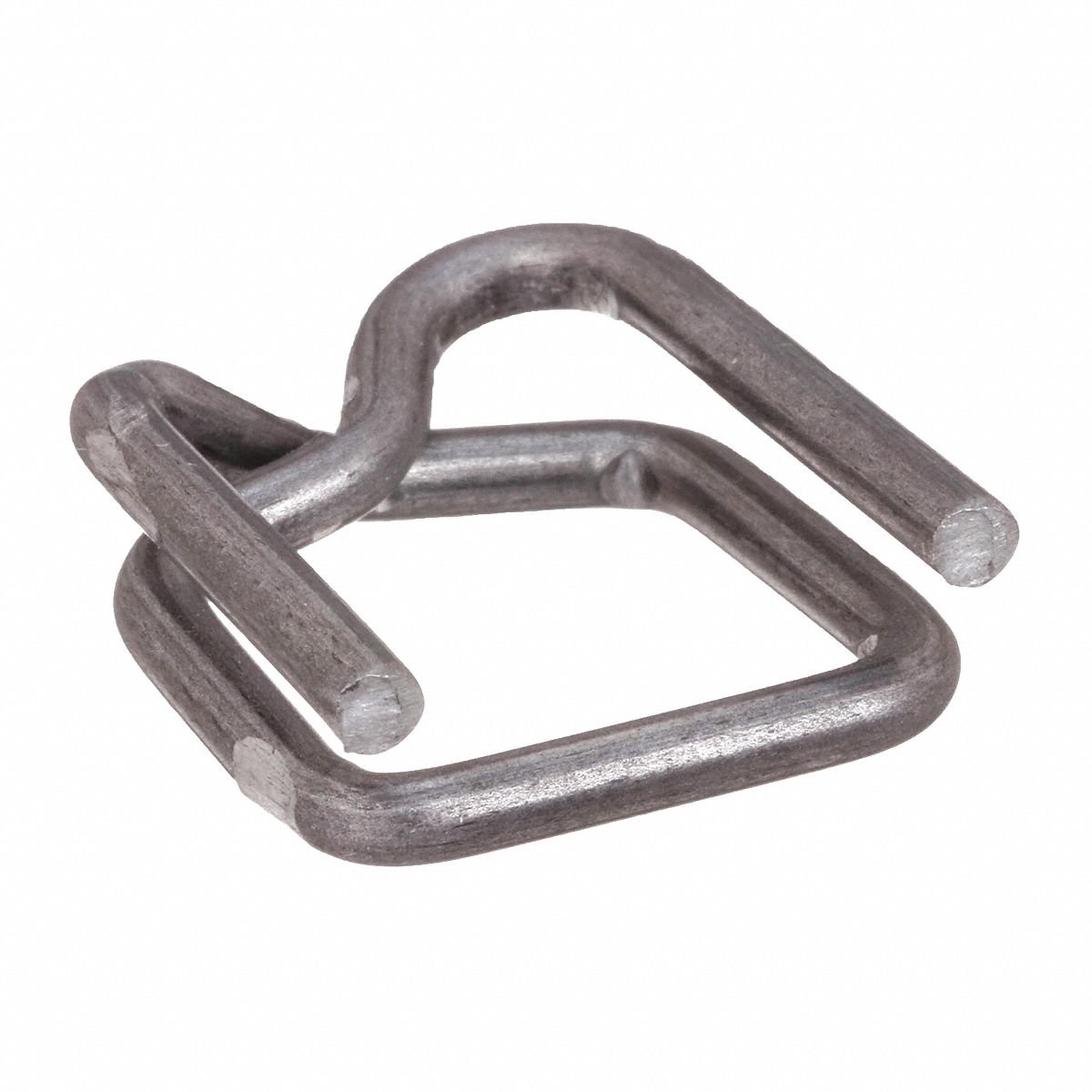 APPROVED VENDOR Strapping Buckle: Buckles, Fits 1/2 in Strap Wd, 3/25 in Seal Thick, Steel, 1,000 PK