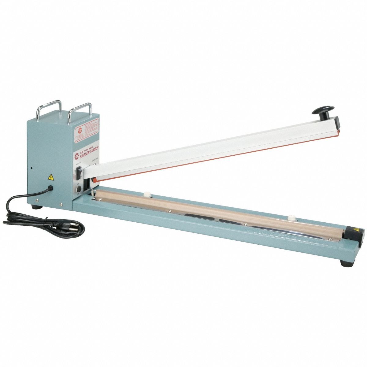 APPROVED VENDOR Bag Sealer: 23 5/8 in Max Seal Lg, 1/8 in Max Seal Wd, 7 mil Max. Seal Thick, 2LED8