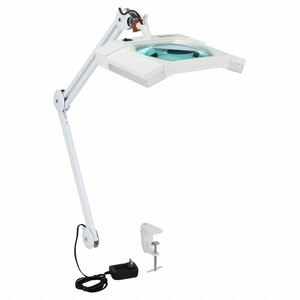 APPROVED VENDOR Rectangular Magnifier Light: LED, 2.25x, 5 Diopter, 445 lm Max Brightness, White