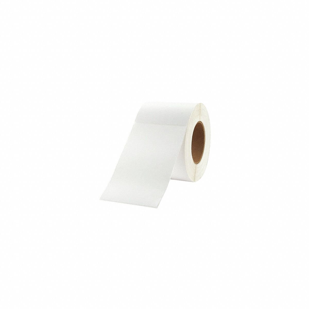 Printer Label: 4 in Label Wd, 6 1/2 in Label Ht, White, 3 in Core Dia., 950 Labels per Roll, 4 PK