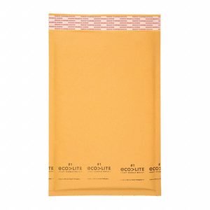 APPROVED VENDOR Mailer Envelopes: 4 in x 8 in, 4 in x 7 in, #000, 3/16 in Bubble Size, 500 PK
