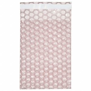 Bubble Bag: 4 in Bubble Bag Wd, 5 1/2 in Bubble Bag Lg, 3/16 in Bubble Size, 1,500 PK
