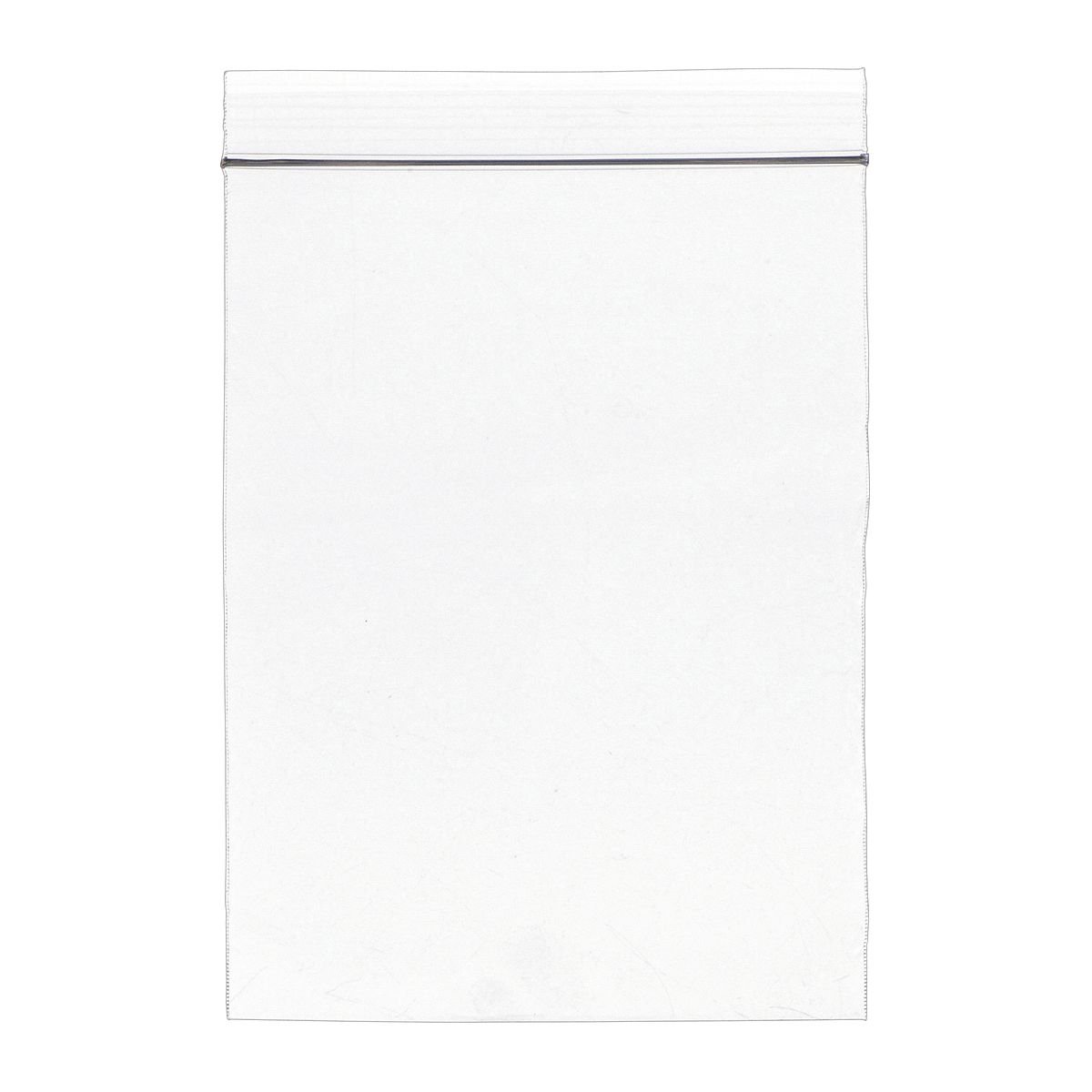 APPROVED VENDOR Reclosable Bag: 4 mil Thick, 3 in Wd, 5 in Lg, Hang Hole Not Included, 1,000 PK
