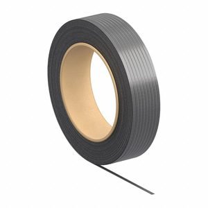 APPROVED VENDOR Plastic Strapping: 1/2 in Strapping Wd, 0.022 in Thick, 400 lb Break Strength, Black