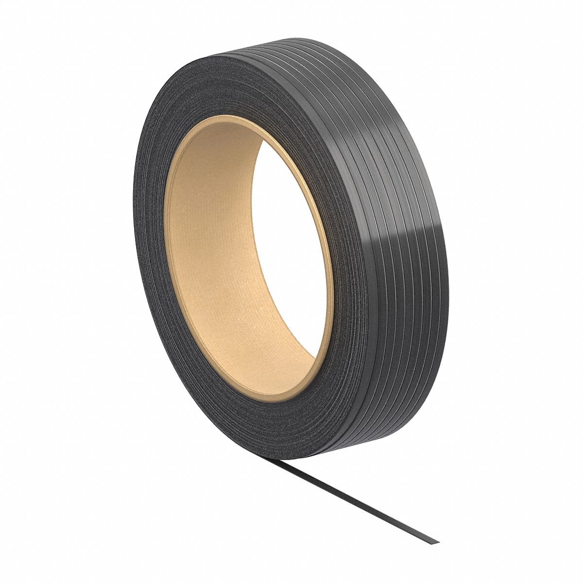 APPROVED VENDOR Plastic Strapping: 5/8 in Strapping Wd, 0.04 in Thick, 1,600 lb Break Strength, PK