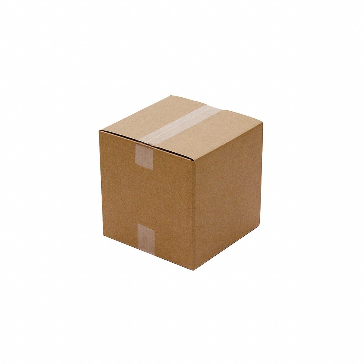 Shipping Box: 12 in Inside Lg, 12 in Inside Wd, 12 in Inside Ht, 200# - Cube, Single Wall