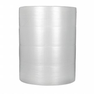 BUBBLE WRAP Bubble Rolls: 3/16 in Bubble Size, 16 in Roll Wd, 750 ft Roll Lg, Clear, 3 PK
