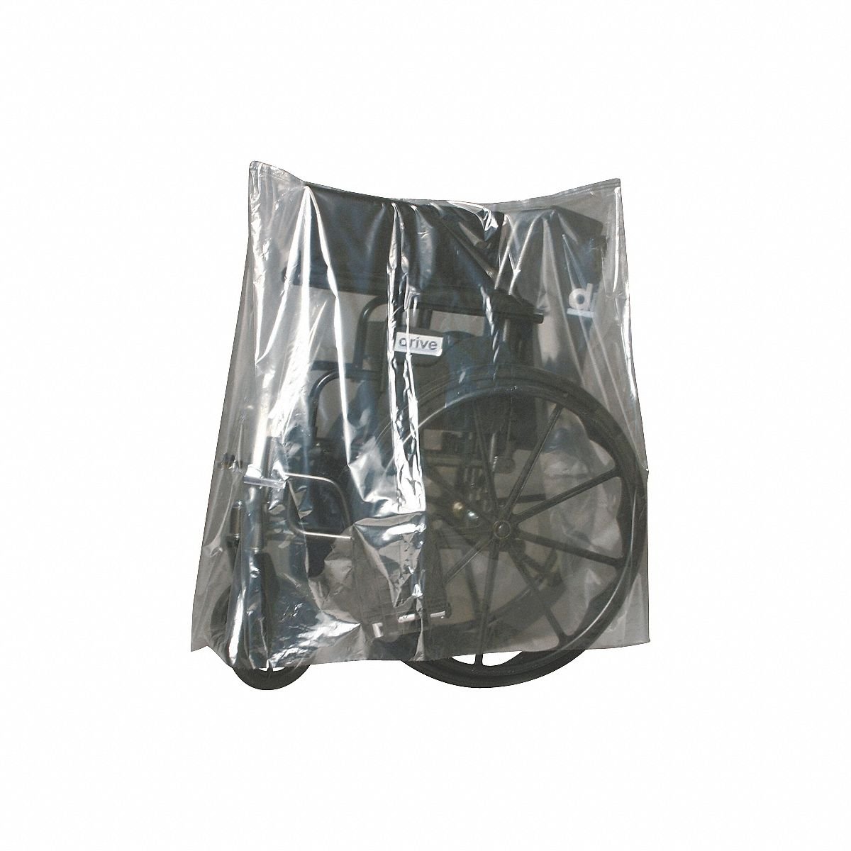 Equipment Cover: Gen Equipment/Walker, 1 mil Thick, 38 in Wd, 26 in Dp, 48 in Lg, Gusseted, 150 PK