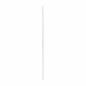 Twist Ties: 7 in Lg, 1/4 in Wd, Wire, White, 10,000 PK