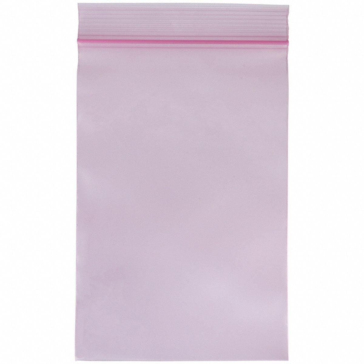 APPROVED VENDOR Reclosable Bag: 4 mil Thick, 3 in Wd, 5 in Lg, Hang Hole Not Included, 1,000 PK