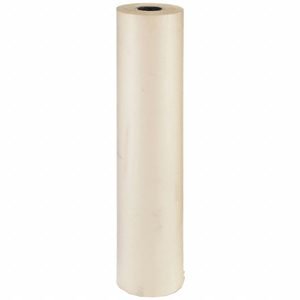 APPROVED VENDOR Newsprint Paper: 1,200 ft Sheet Lg, 36 in Sheet Wd, 0.003 in Sheet Thick, Brown