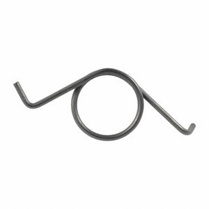 APPROVED VENDOR Handle Pawl Spring: Steel, 0.5 in Lg, 1/8 in Wd, 1.25 in Ht, Mfr Part # MH4DZR502G