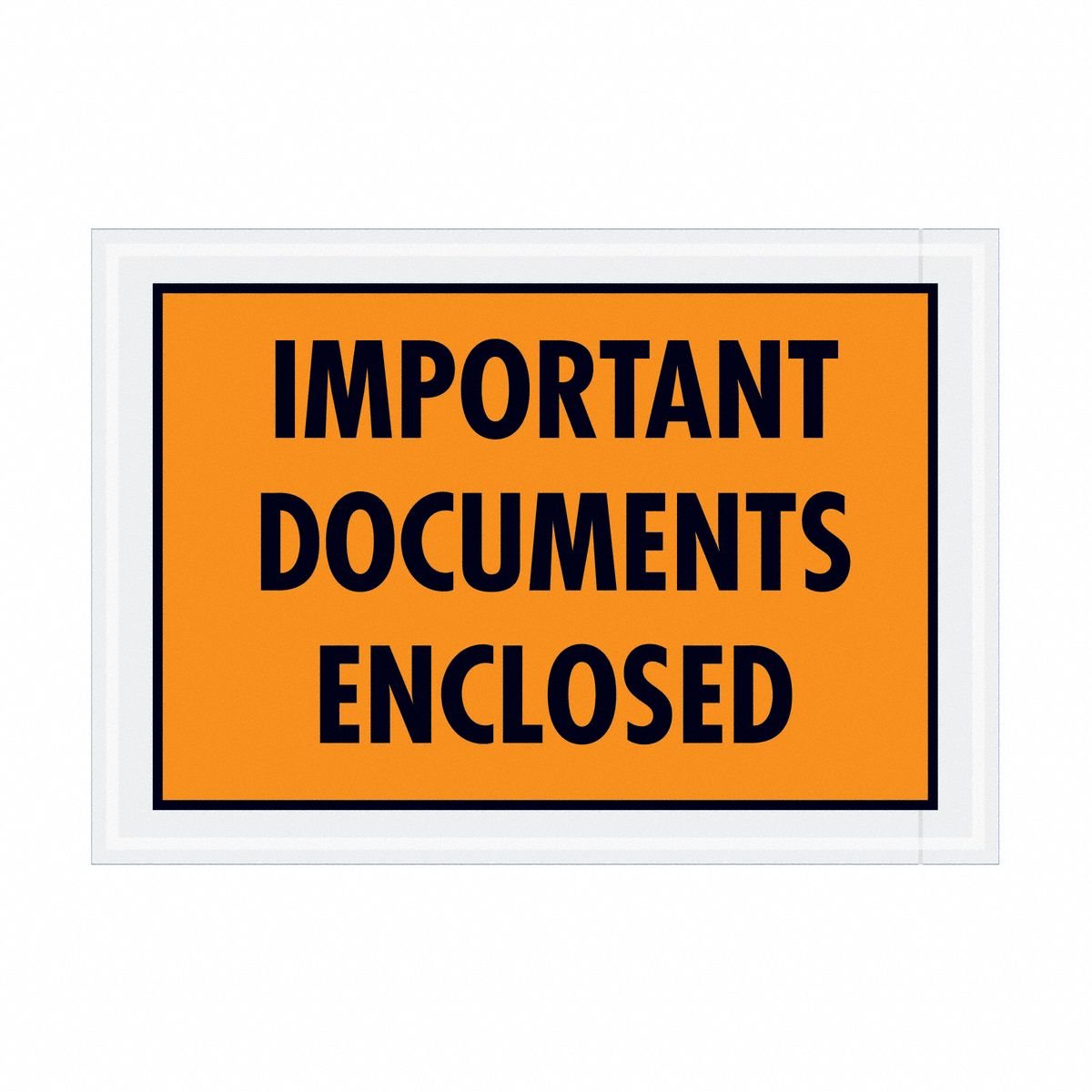 APPROVED VENDOR Packing List Envelopes: 7 1/2 in x 5 1/4 in, Important Documents Enclosed, 1,000 PK