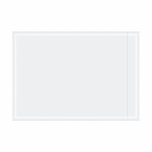 APPROVED VENDOR Packing List Envelopes: 5 in Outside Ht, 3 1/2 in Outside Lg, Clear, 1,000 PK