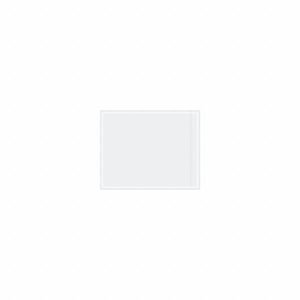 APPROVED VENDOR Document Envelope: 9 1/2 in Outside Ht, 12 in Outside Lg, Clear, 500 PK