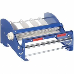 APPROVED VENDOR Manual Label Dispenser: 9 in Overall Ht, 14 1/4 in Overall Lg, Table Top