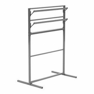 BULMAN Packing Rack: Portable, For 48 in Roll Wd, 63 in Overall Wd, Horizontal