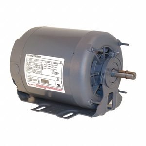 CENTURY Belt Drive Motor: 2 Speed, Open Drip Proof, Cradle Base Mount, 1/11 hp/1/3 hp Horsepower