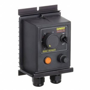 DART CONTROLS Variable AC Voltage Supply: 2 1/2 hp Output Power, 0-240V AC, 60/50 Hz, 57